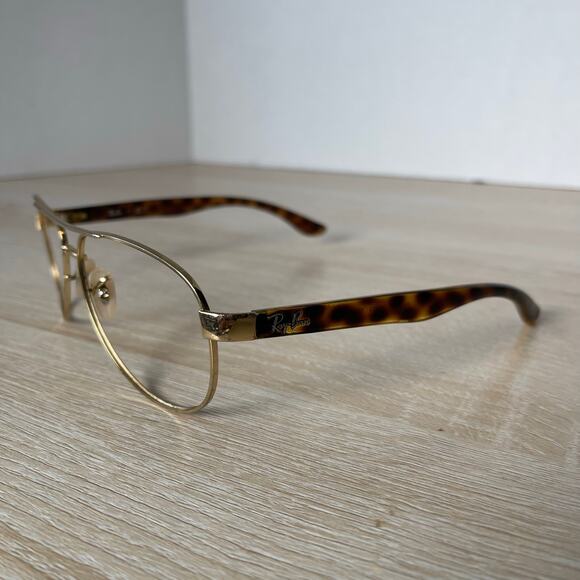 Ray-Ban RB3457 001/13 Sunglasses Frames Only Gold Tortoise Shell 59-13 - Picture 3 of 11